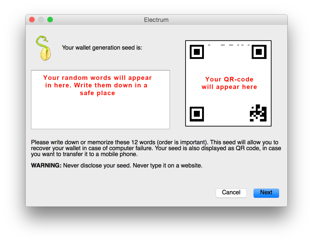 Electrum - Step 2