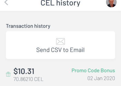 Celsius CEL Payments