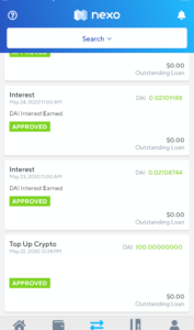 Nexo Interest Payments on Stablecoins
