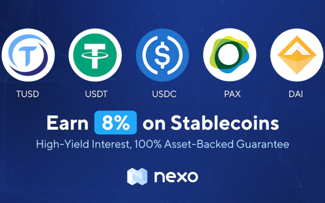 Earn Interest with Crypto Stablecoins on Nexo